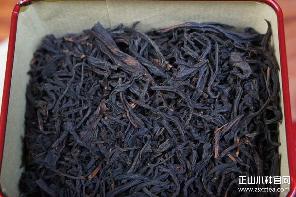 点击查看源网页 正山小种红茶陈茶的陈年外形